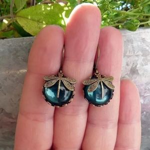 Dragonfly earrings